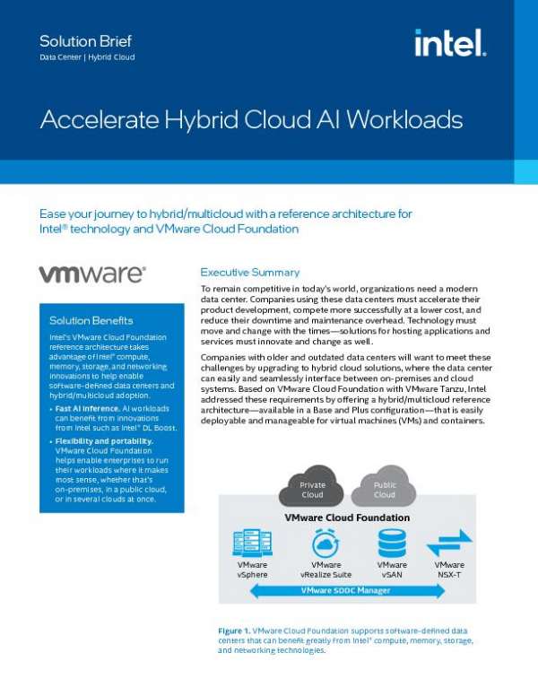   Accelerate Hybrid Cloud AI Workloads