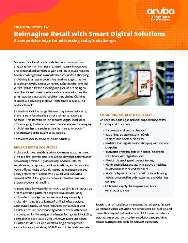 Reimagine Retail with Smart Digital Solutions