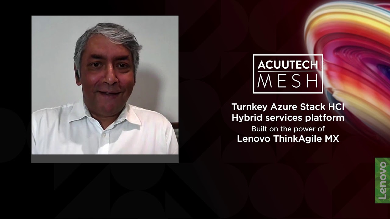 Lenovo ThinkAgile MX with Acuutech MESH Overview 