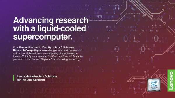 Advancing Research With a Liquid-Cooled Supercomputer