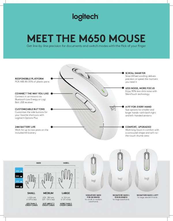 Meet the M650 Mouse