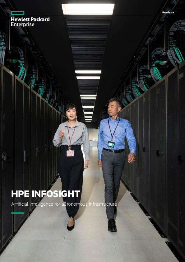 HPE InfoSight: Artificial intelligence for autonomous infrastructure