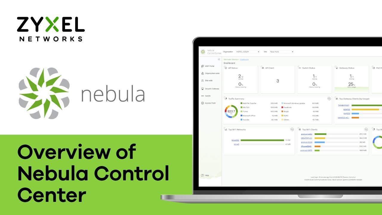 Overview of Zyxel Nebula Control Center