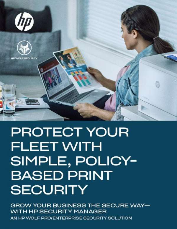 Protect Your Fleet with Simple, Policy-Based Print Security