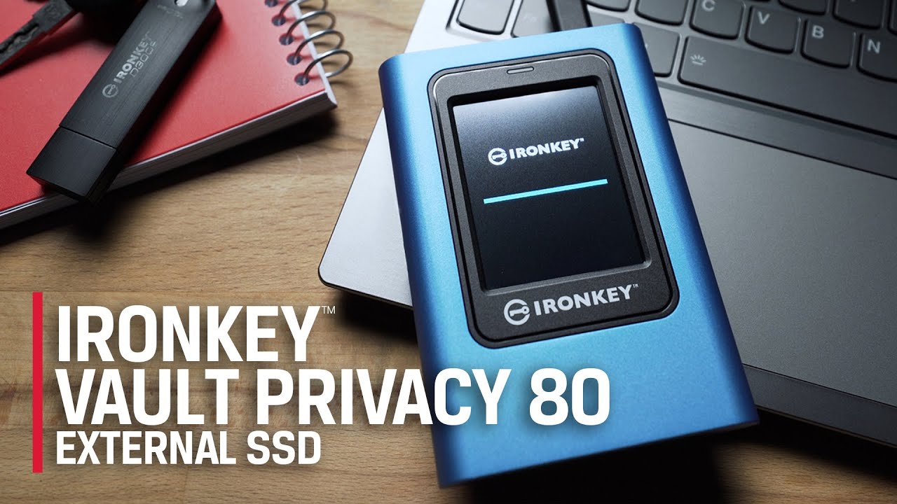 Encrypted External SSD with Touch-screen Keypad