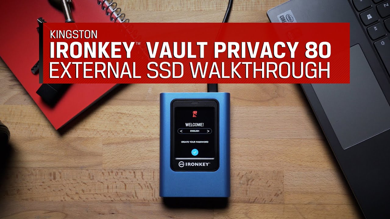 Kingston IronKey™ Vault Privacy 80 External SSD Features Walkthrough video