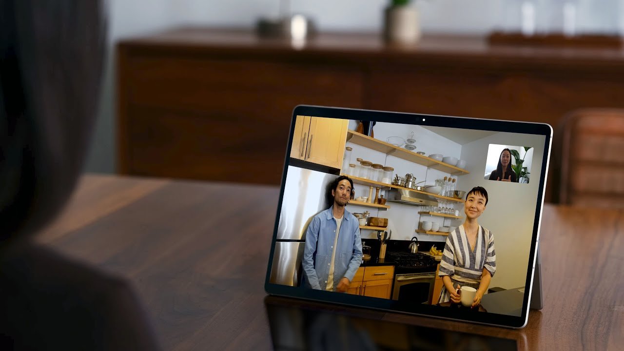 Enhanced video calling experiences on the new Surface Pro 9 with 5G