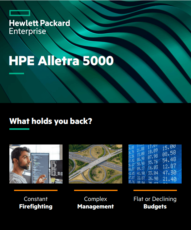 Alletra 5000: Data-Driven Modernization