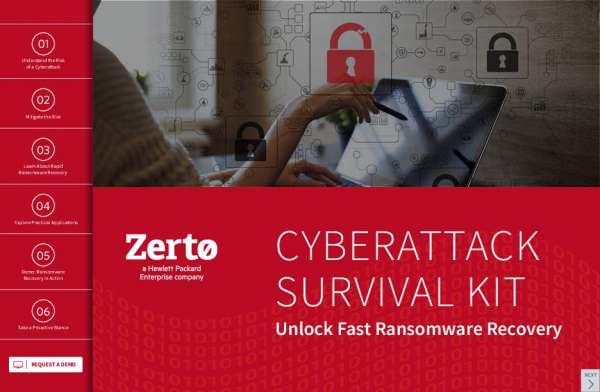 Zerto Cyberattack Survival Kit