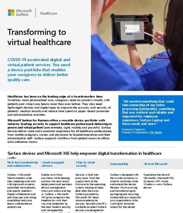 Transforming to Virtual Healthcare