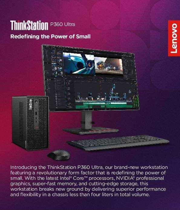 ThinkStation P360 Ultra: Redefining the Power of Small