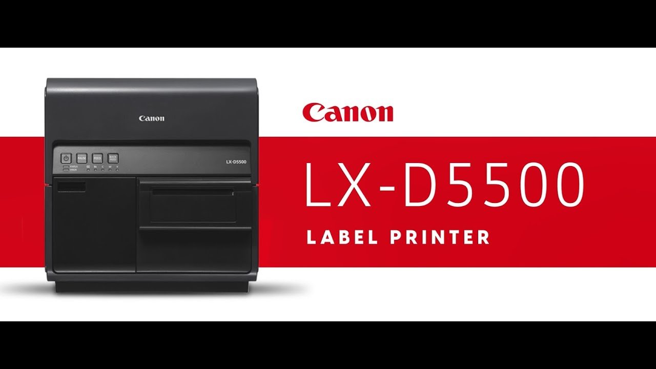 The Canon LX-D5500 Inkjet Label Printer