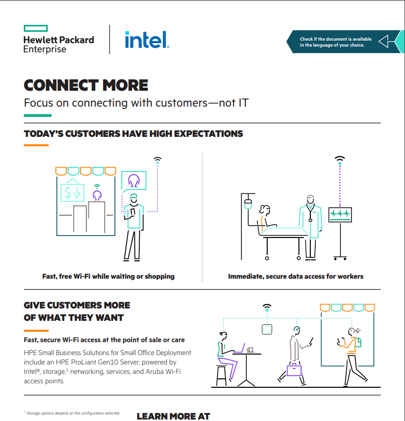 Focus on Connecting with Customers— not IT