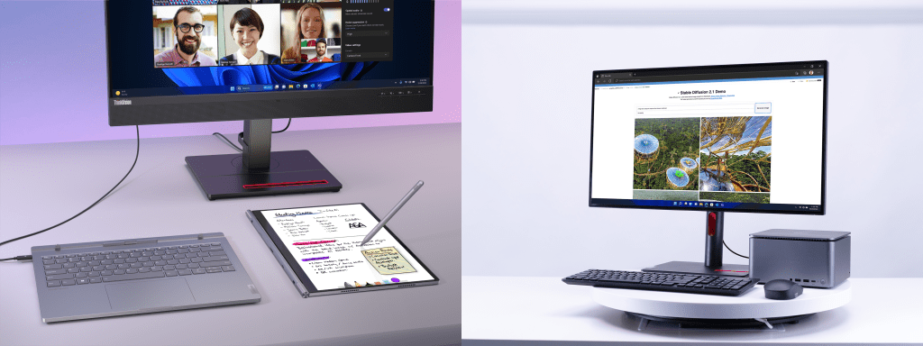 All New AI PC Lenovo ThinkBook Laptops and ThinkCentre Neo Desktops Inspire a New Wave of Productive and Creative Power