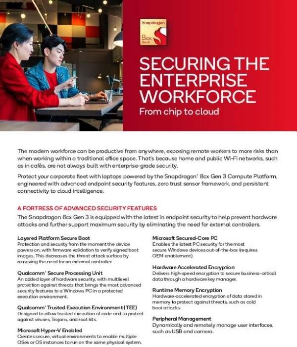 Securing the Enterprise Workforce