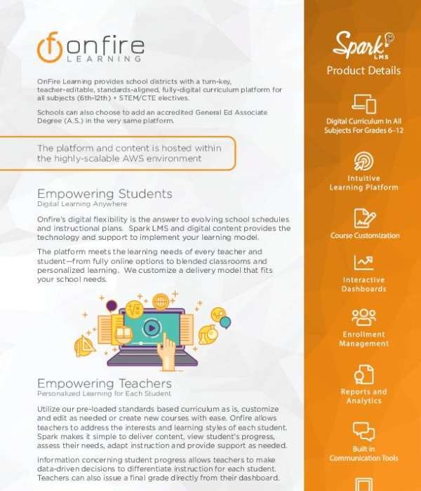 OnFire Learning Brochure 2024