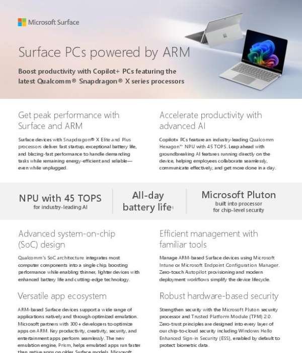 Surface & ARM1_MF version