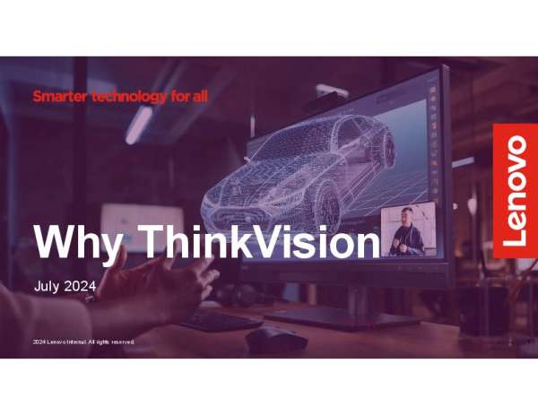 Why ThinkVision 2024 Plus Family 2025