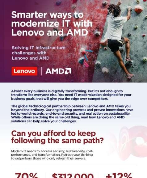 Lenovo and AMD Customer Infographic