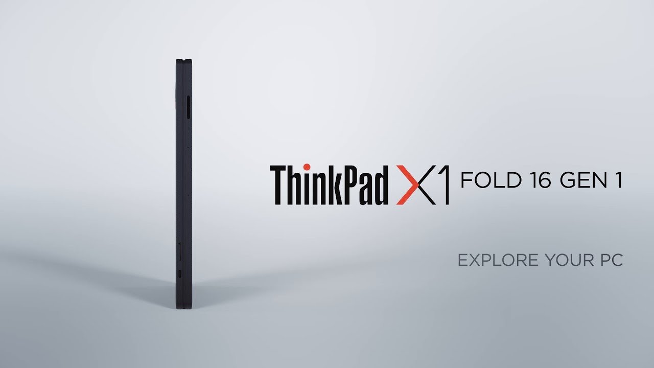 Introducing Lenovo ThinkPad X1 Fold 16 Gen 1—Next-generation foldable experience