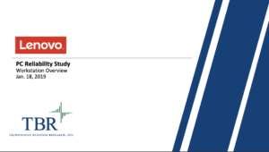 Read more about the article TBR PC Workstation Reliability Study