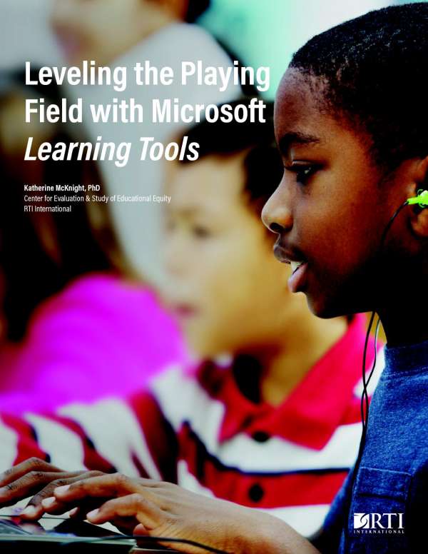 Read more about the article Leveling the playing field with Microsoft Learning Tools