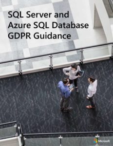 Read more about the article SQL Server and Azure SQL Database GDPR Guidance