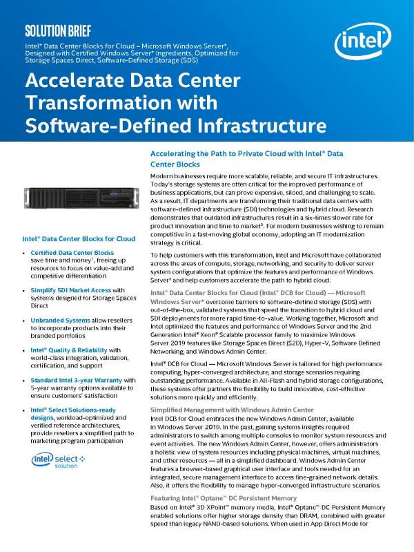 You are currently viewing Accelerate Data Center Transformation with Software-Defined Infrastructure