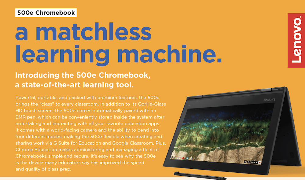 You are currently viewing 500e: Chromebook