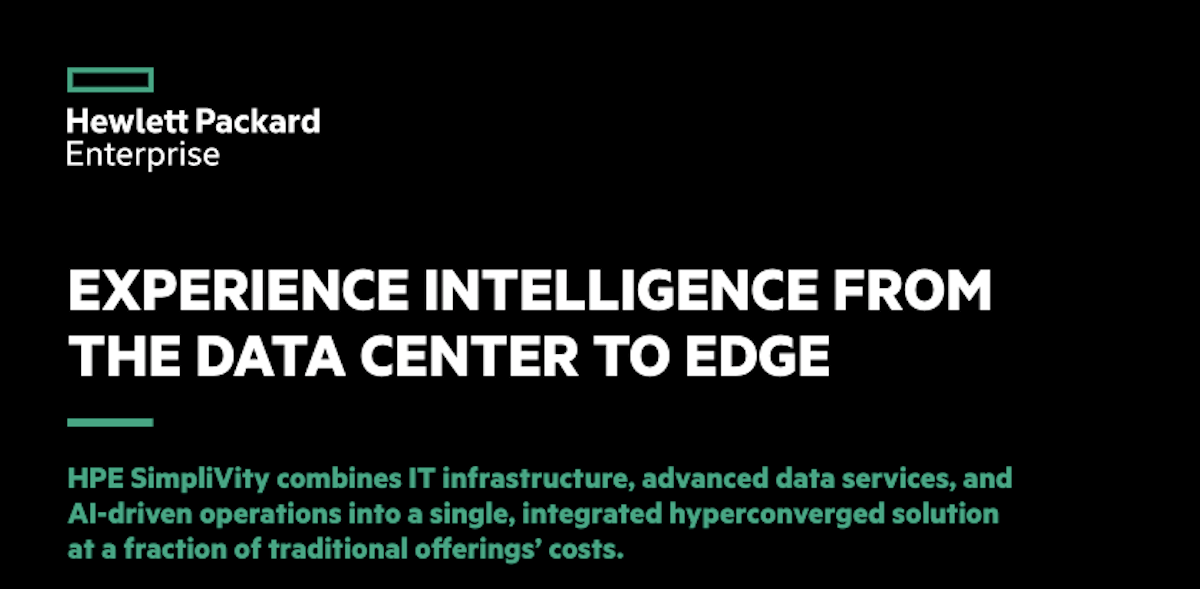 You are currently viewing Experience Intelligence From the Data Center to the Edge