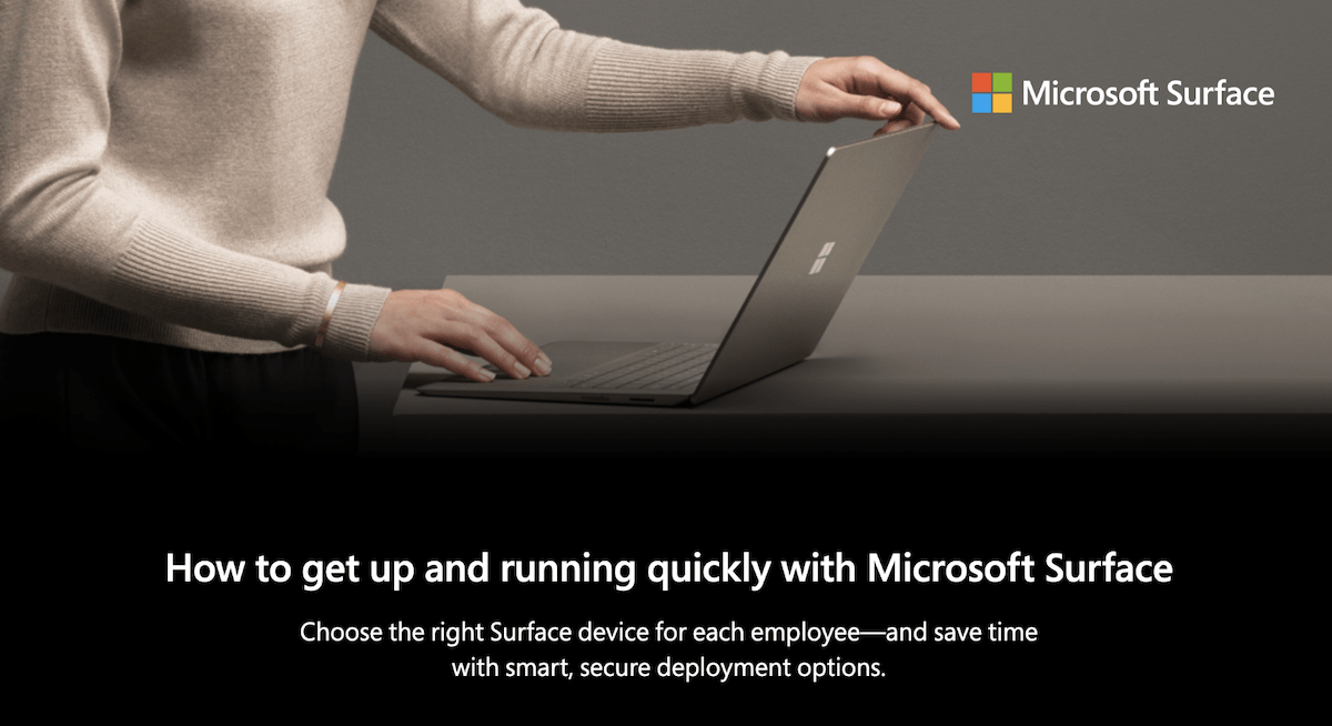 You are currently viewing How to get up and running quickly with Microsoft Surface