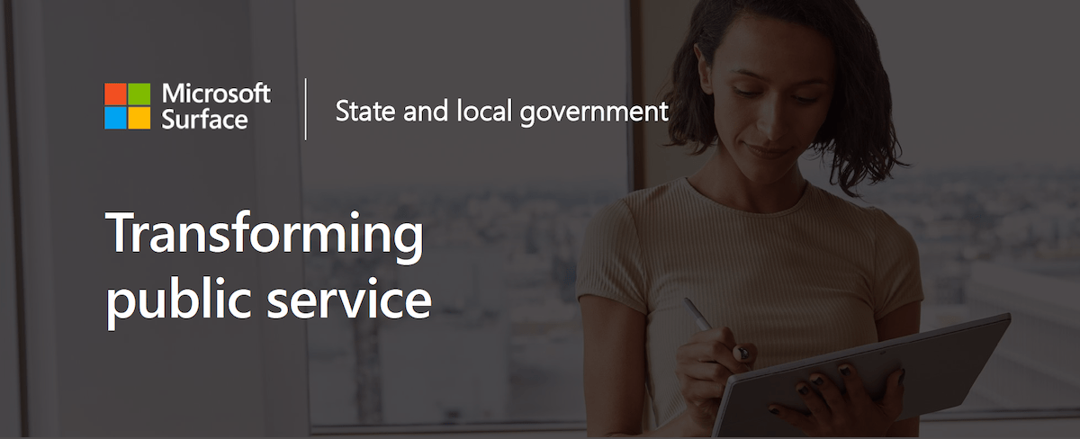 You are currently viewing Surface for State and Local Government