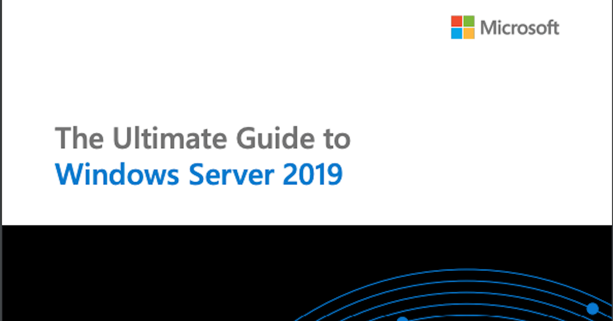 You are currently viewing eBook: The ultimate guide to Windows Server 2019