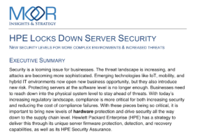 Read more about the article HPE Locks Down Server Security