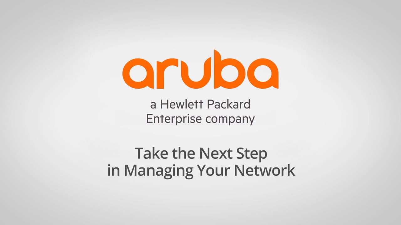 You are currently viewing Aruba Central Demo Video