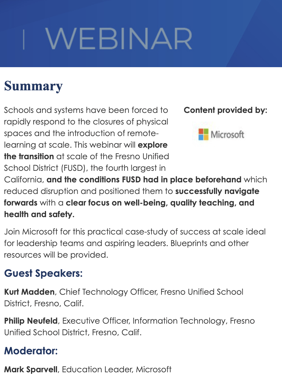 You are currently viewing Fresno & EdWeek on hybrid learning