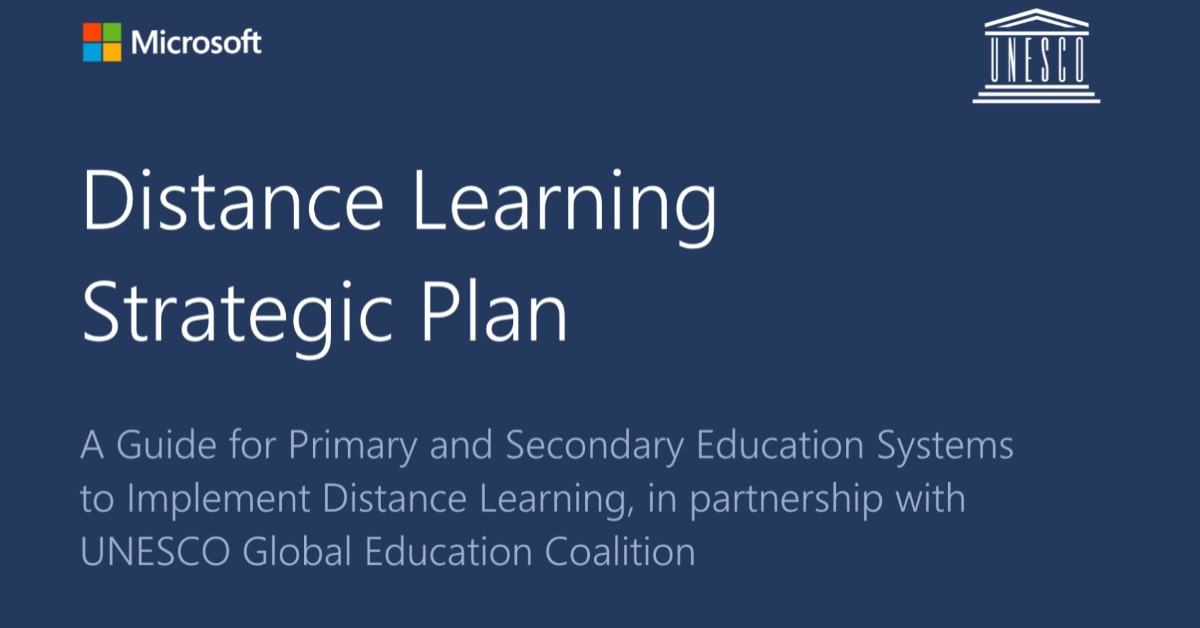 You are currently viewing Distance learning strategic plan