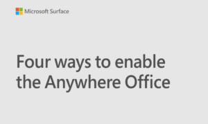 Read more about the article Four ways to enable the Anywhere Office