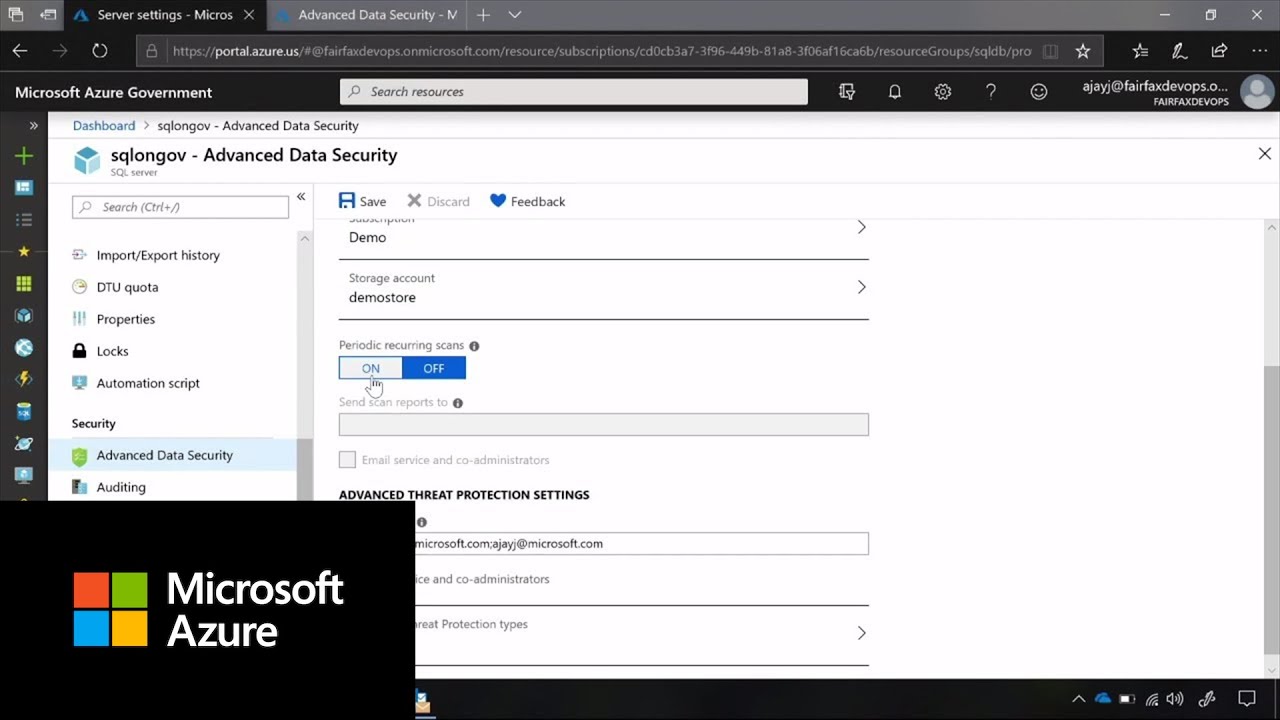 You are currently viewing Security with Azure SQL Database in Azure Government