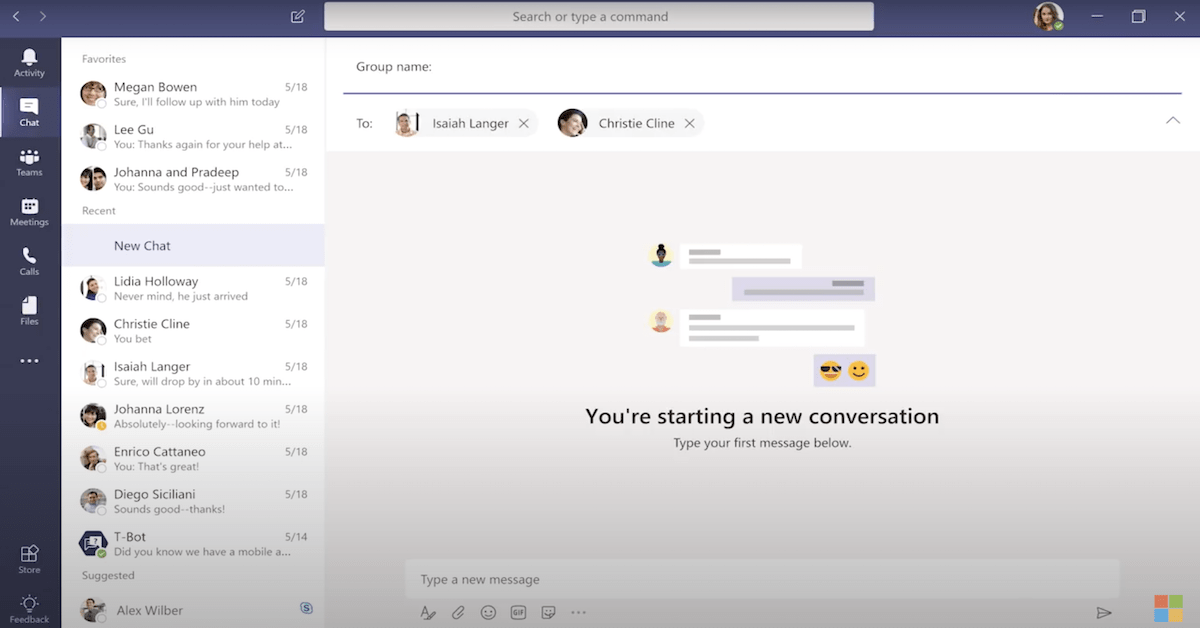 You are currently viewing Welcome to Microsoft Teams 3