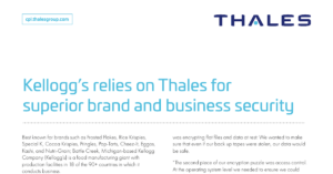 Read more about the article Kellogg’s relies on Thales for superior brand and business security