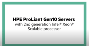 Read more about the article Video: HPE ProLiant Gen10 Servers with 2nd generation Intel® Xeon®  scalable processors