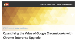 Read more about the article Quantifying the Value of Google Chromebooks with Chrome Enterprise Upgrade