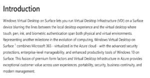 Read more about the article Windows Virtual Desktop on Surface