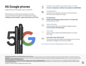 Read more about the article 5G Google phones: Help when and where you need it