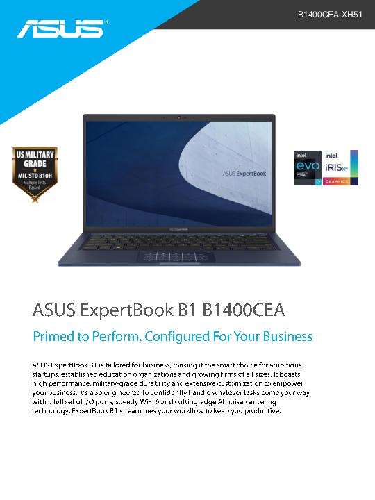 You are currently viewing ASUS ExpertBook B1400/B1500 Series