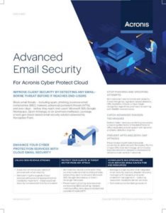 Read more about the article Advanced Email Security Datasheet