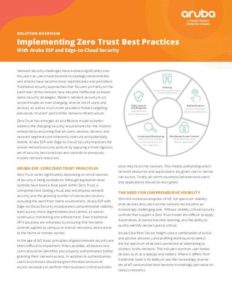 Read more about the article Implementing Zero Trust Security