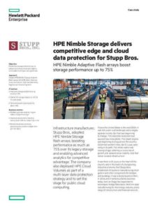 Read more about the article HPE Nimble Storage delivers competitive edge and cloud data protection for Stupp Bros