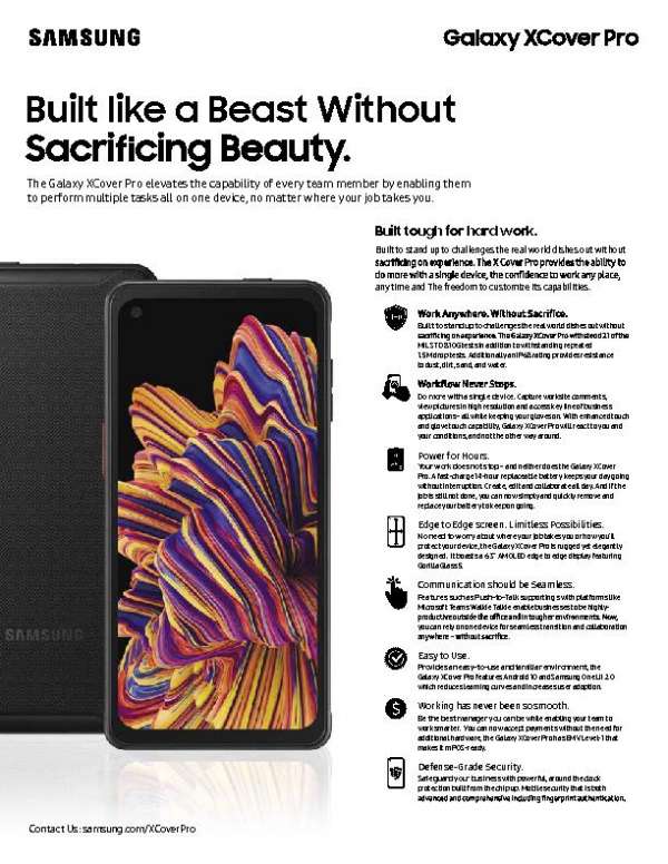 You are currently viewing Datasheet—XCover